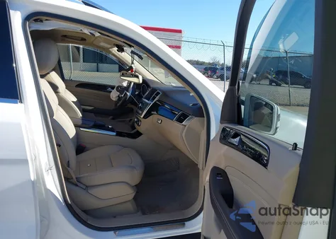 2015 Mercedes-Benz Ml 350 4Matic из США, поврежденный, VIN 4JGDA5HB6FA609397